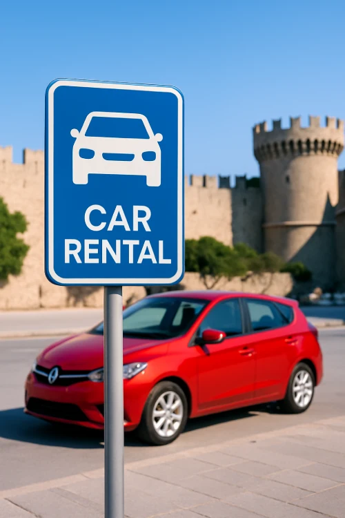 Car Rental near me in Rhodes