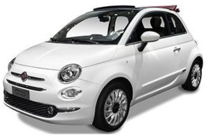 Прокат автомобилей на Родосе Fiat 500 Cabrio