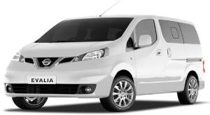 Rent a car in Rhodes Nissan Evalia (NV200) Rent a car in Rhodes Nissan Evalia (NV200)