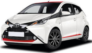 Rent a car in Rhodes Toyota Aygo