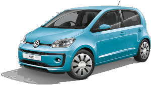 Rhodos Mietwagen Vw Up Automatic